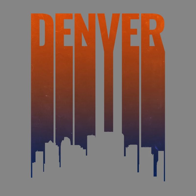 Denver Skyline Gradient