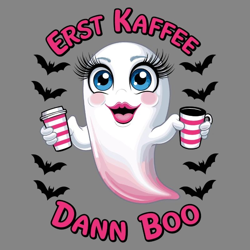 Süßer Geist mit Kaffee