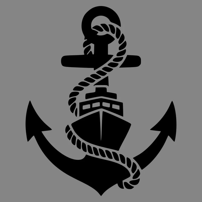 Anker Seil Maritim Silhouette
