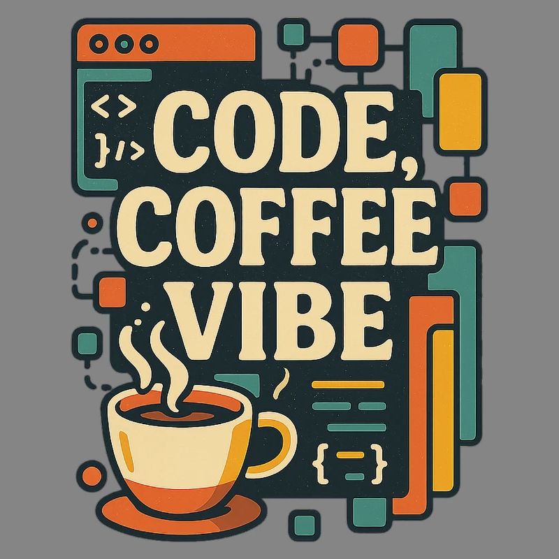 Code Coffee Vibe – Lustiges Programmer T-Shirt