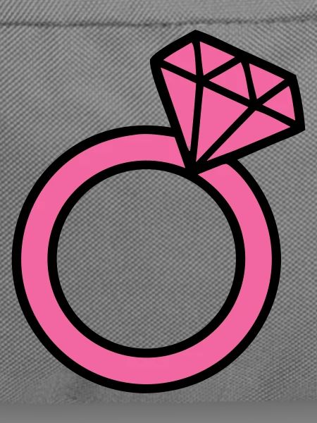 Pinker Diamantring Icon