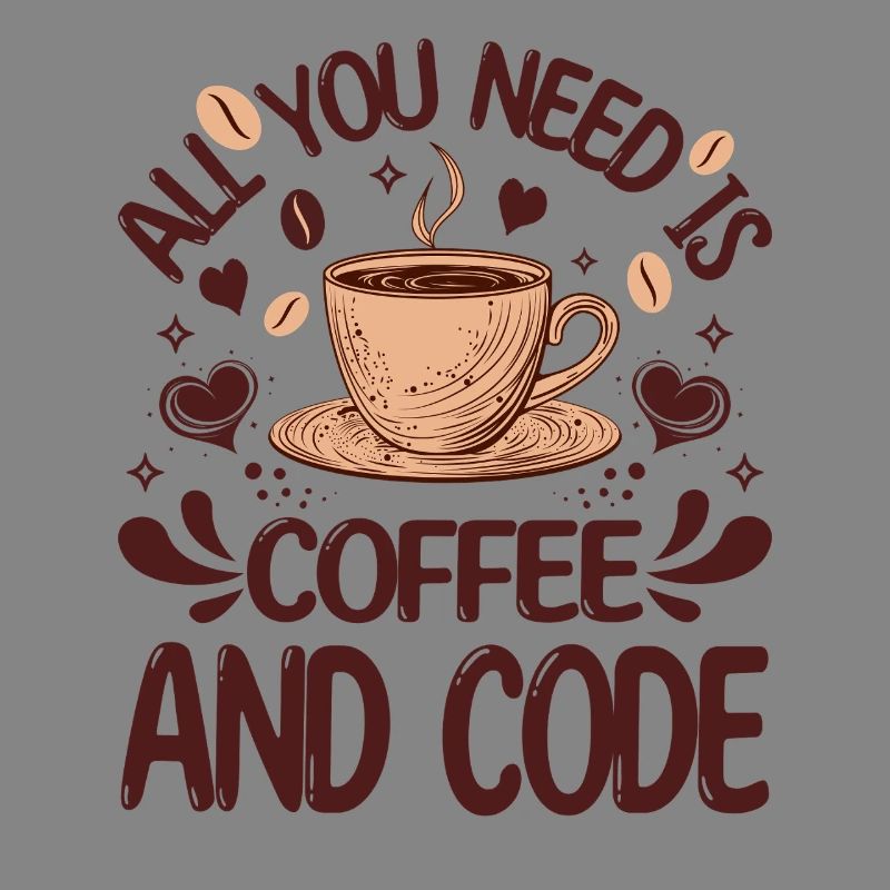 Tout ce dont vous avez besoin est du café et du code Programmeur amusant