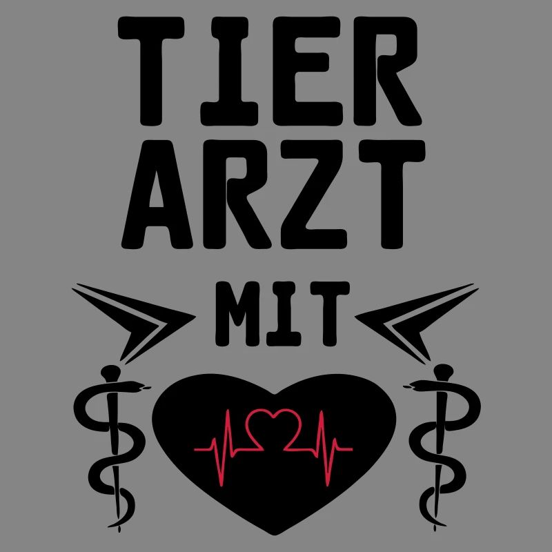 Tierarzt mit Herz Geschenk