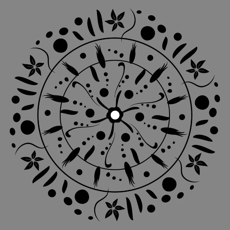 Grain Circle Pattern Gift Idea