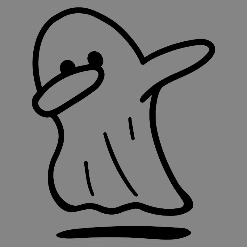 Ghost / Funny ghost / halloween / dabbing ghost