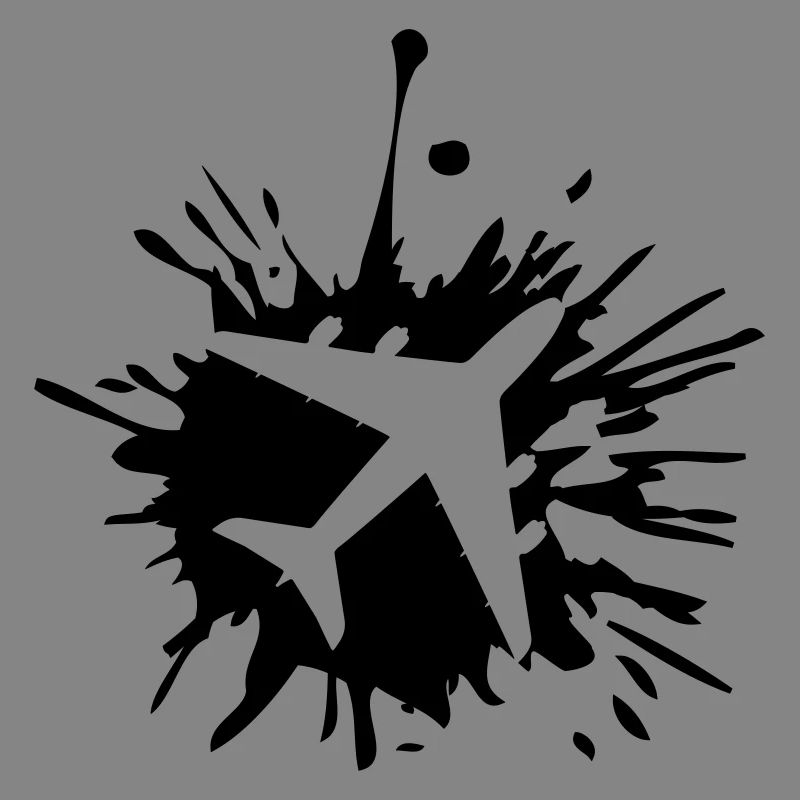 Drops airplane blobs