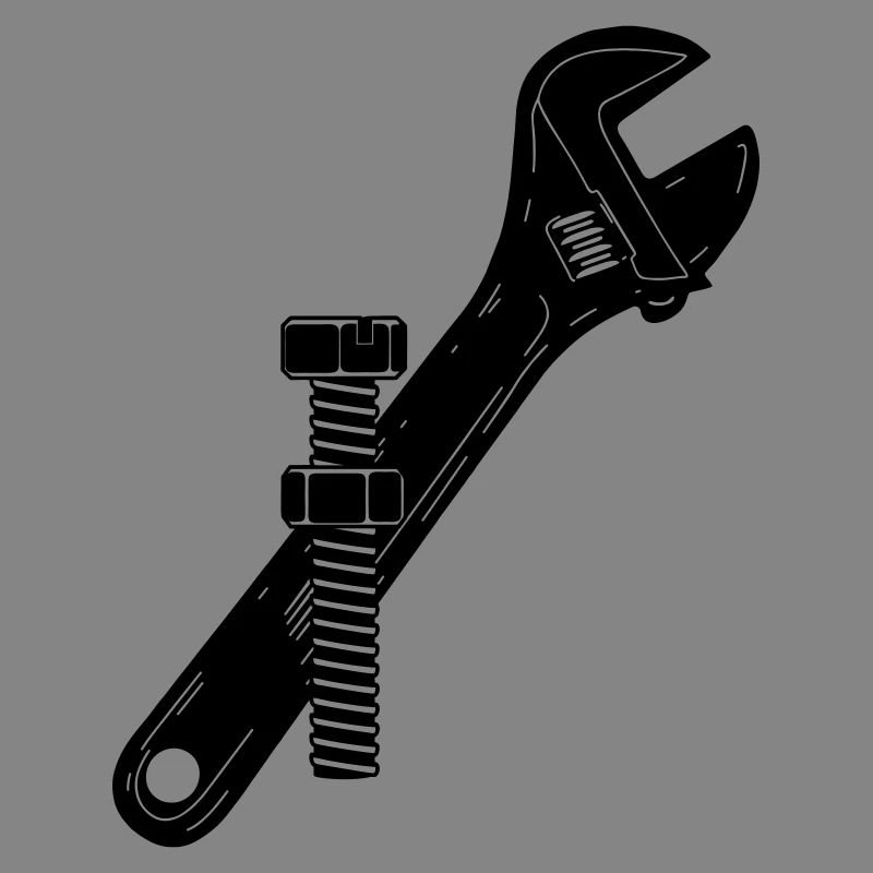 Baco key nut and bolt