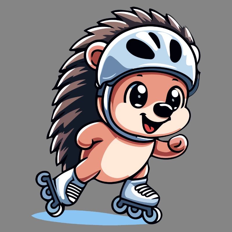 Speedy Hedgehog: Roller Skating Champion