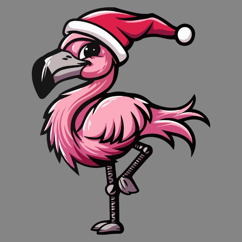 Flamingo Christmas