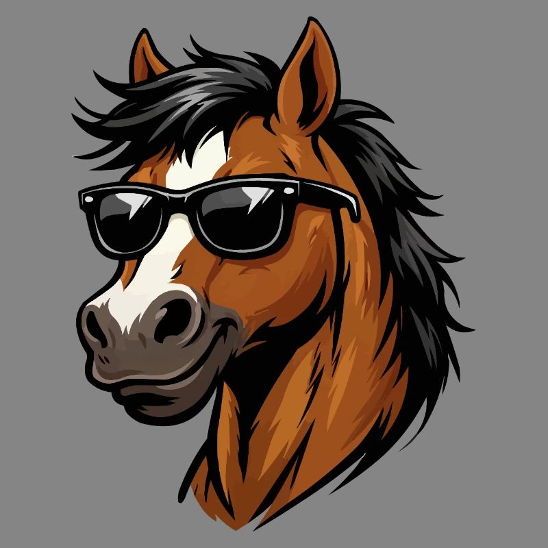 Stud with sunglasses vector swag