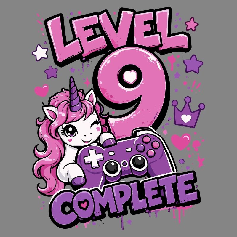 Level 9 Complete Einhorn Controller Mädchen 