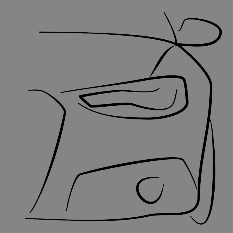 Auto Front Scheinwerfer Tribal