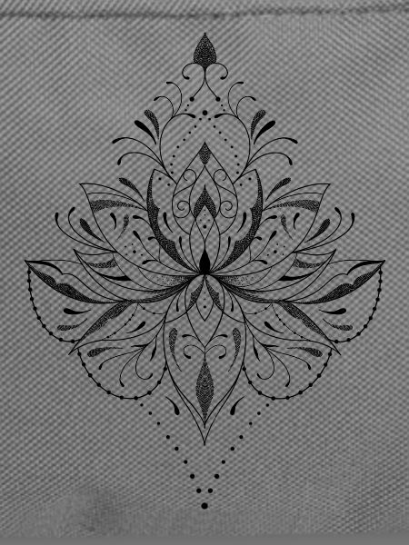 Dekorative Lotusblume orientalische Mandala-Perlen