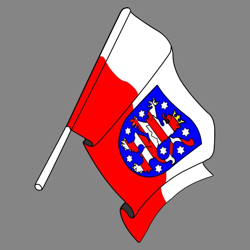 Drapeau de la Thuringe
