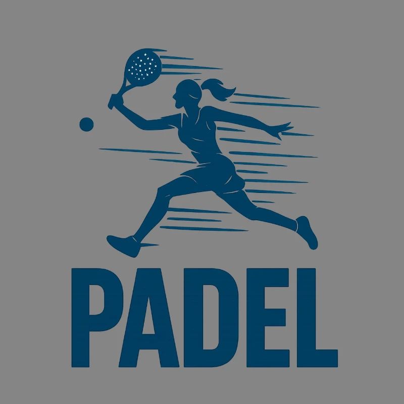 Padel Sprinter Silhouette