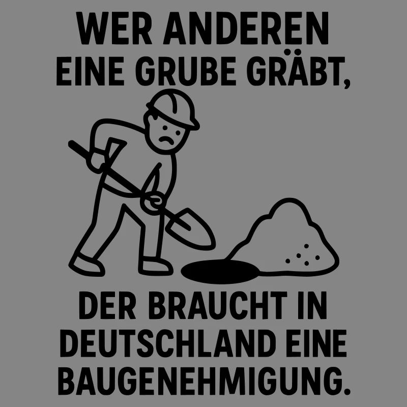 Digging a pit