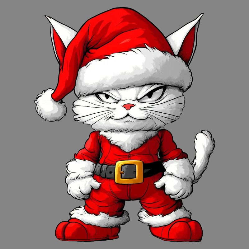 Weihnachten Katze