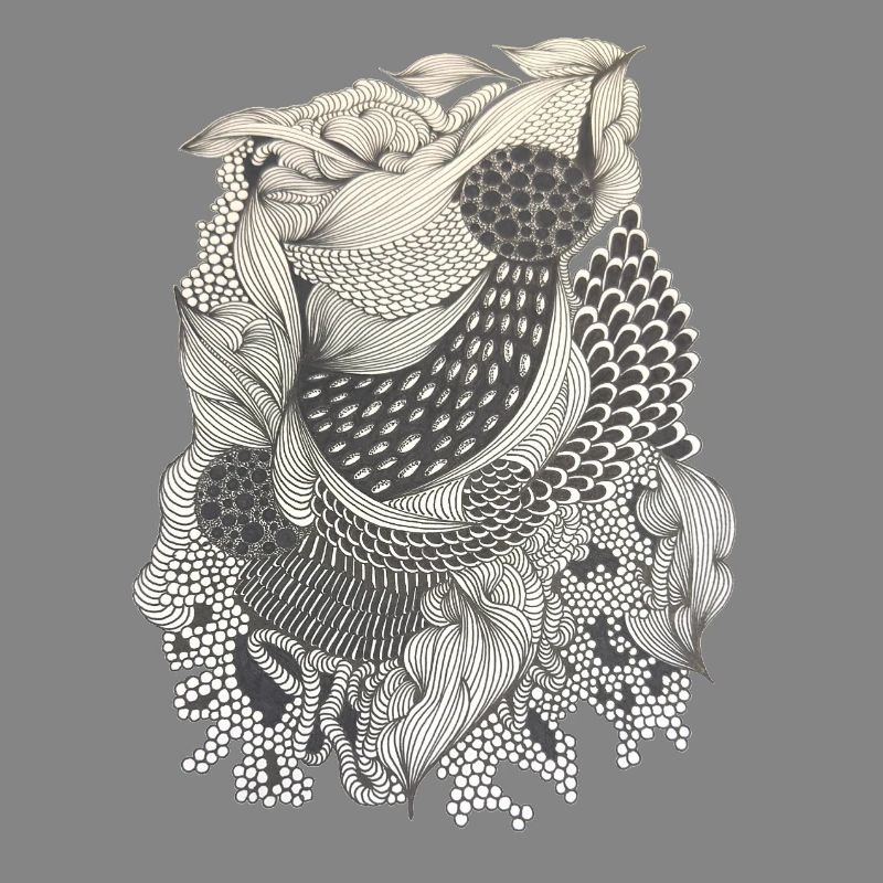 Koi Line Pattern Elegy