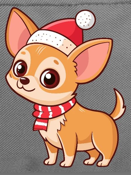 Warmer Weihnachts-Chihuahua