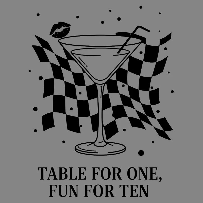 Table For One Martini Party