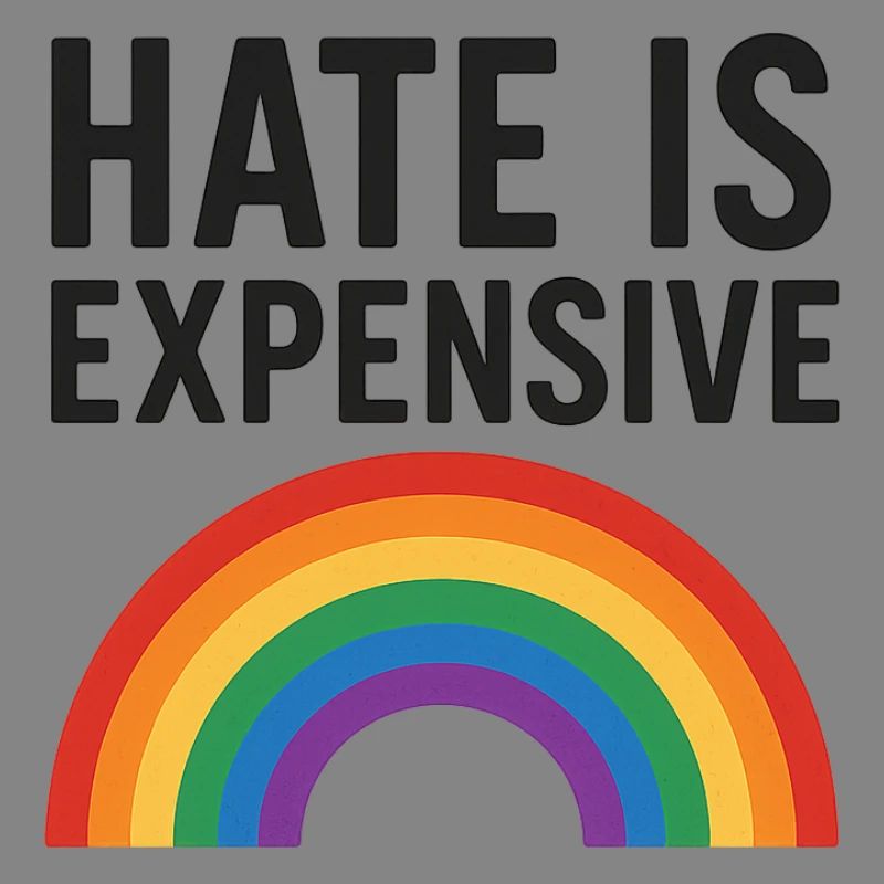 Hate Is Expensive Rainbow