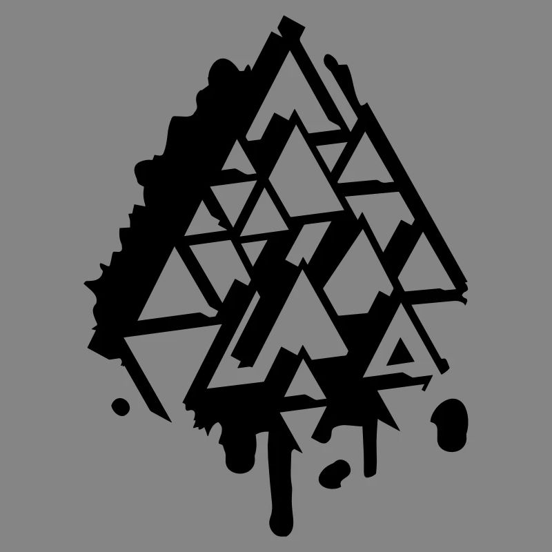 un triangle graffiti