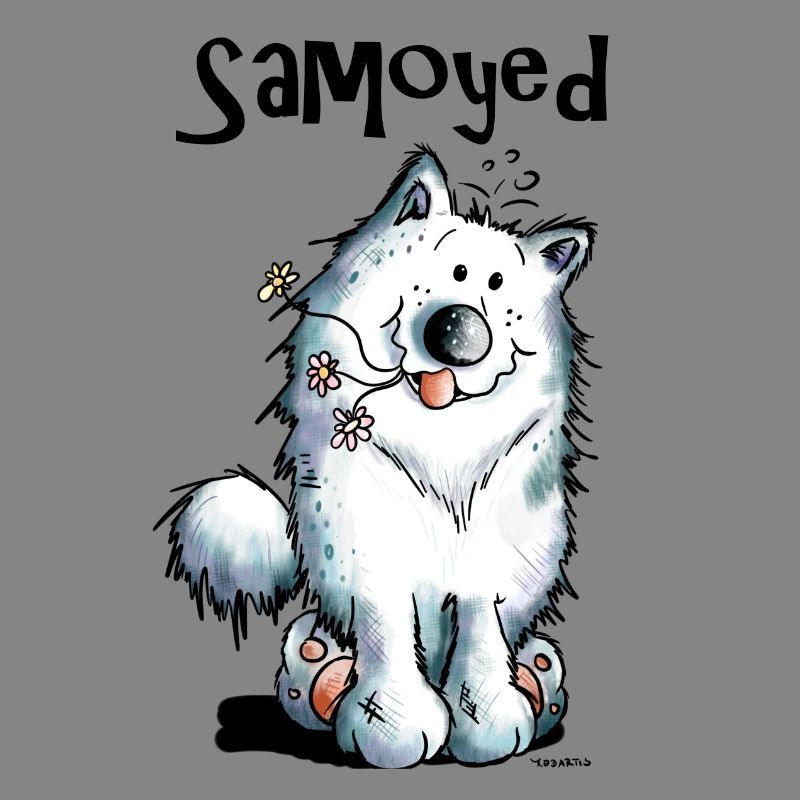 Funny Samoyed