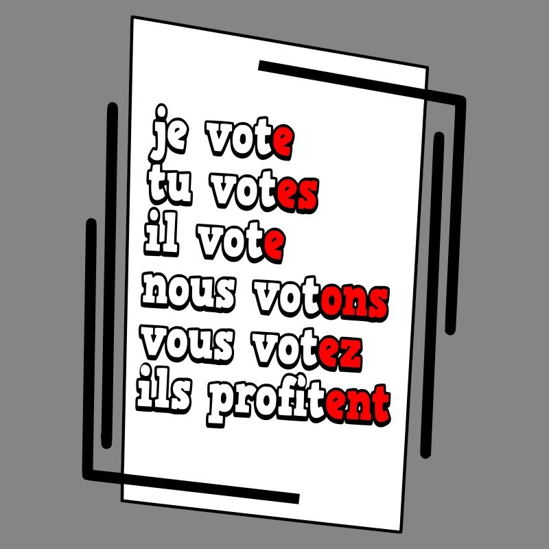 Humorous Electoral Commitment Poster