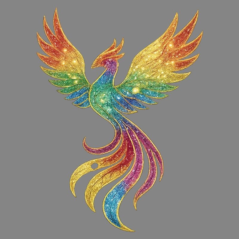 Rainbow Phoenix Spark Splendor