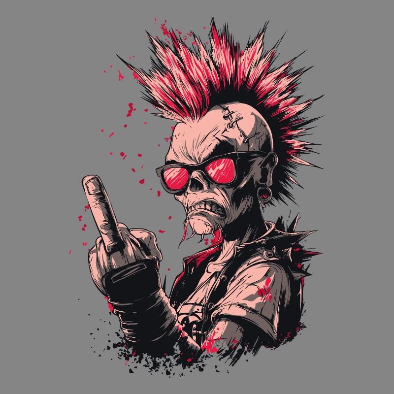 Punk Skeleton Style