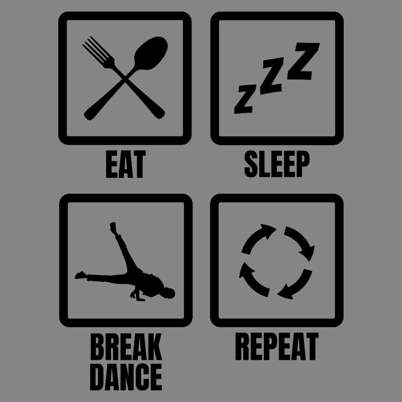 Routine quotidienne du breakdancer