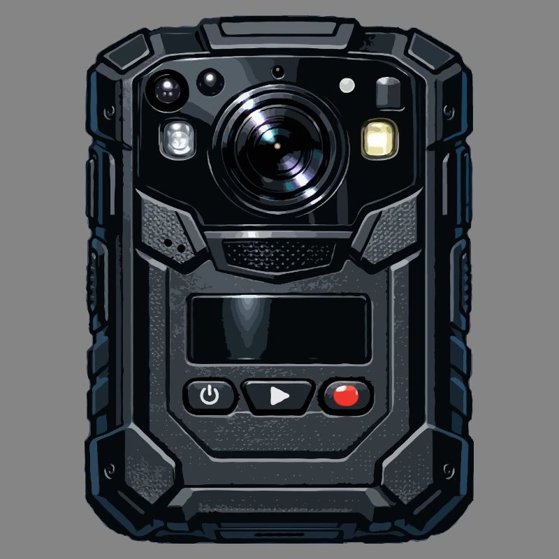 Illustration de caméra d’action robuste