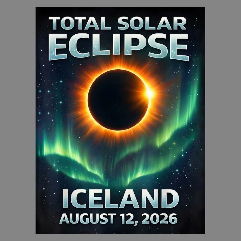 Total Solar Eclipse Iceland 2026 Reykjavik