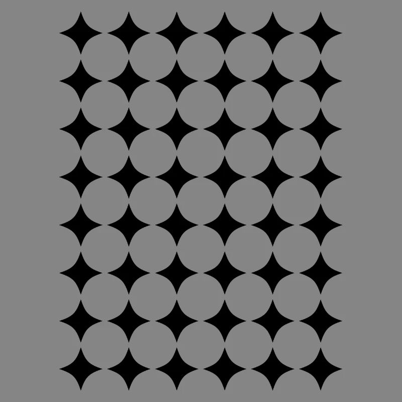 geometric circles pattern grid