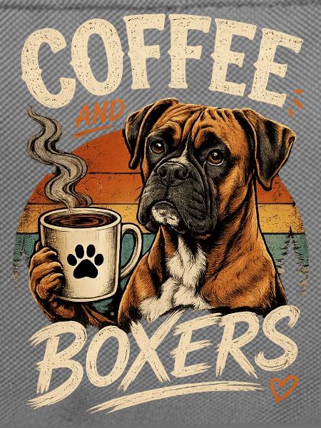 Coffee and Boxers – Boxer Hund Kaffeeliebe