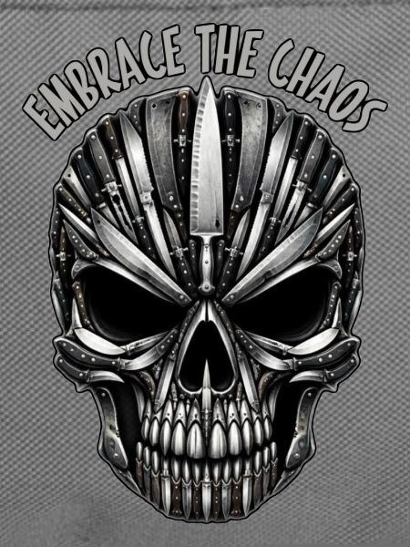 Klingen Schädel Chaos Umarmung