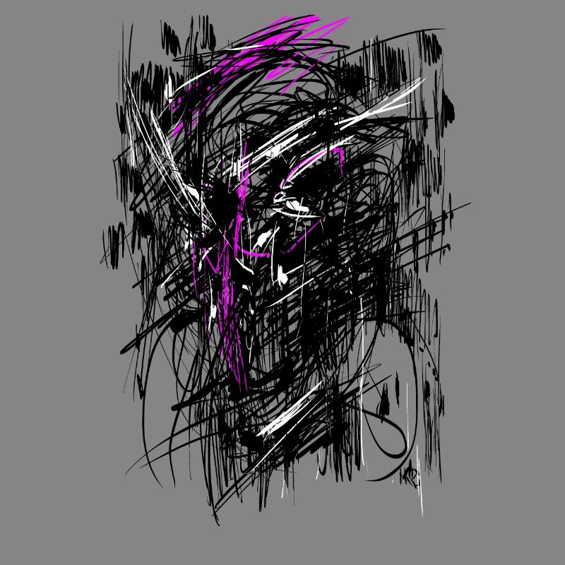 Nosferatu Horror Monster Abstract