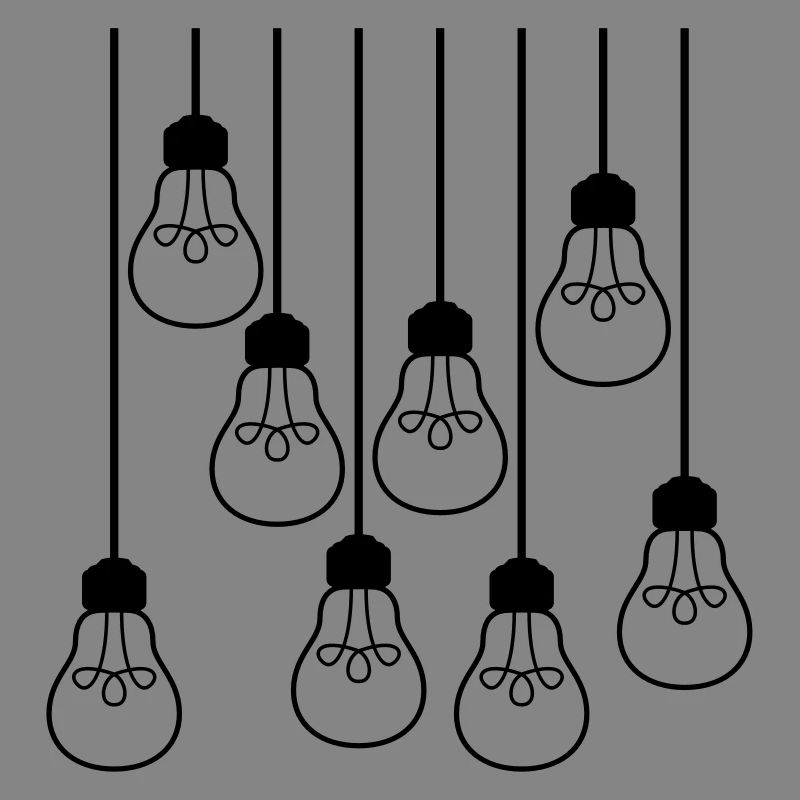 many pattern ceiling top cable hanging light bulb l