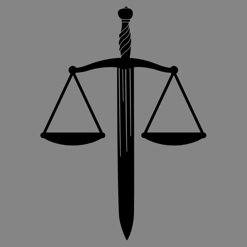 Balance à plat avec épée