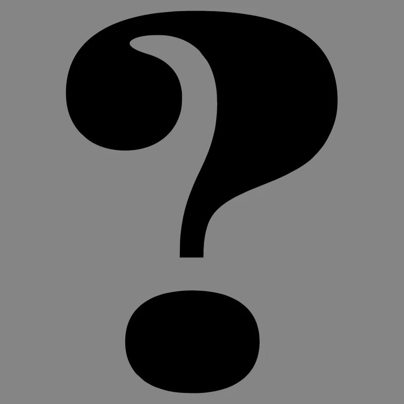 Big question mark