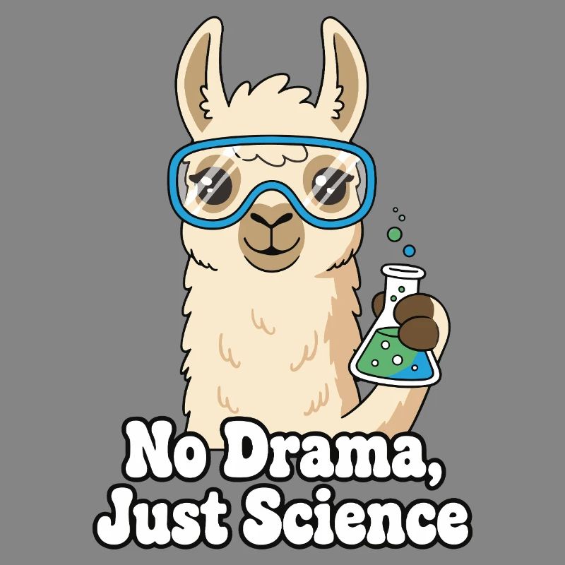 Pas de drame, juste un lama de science