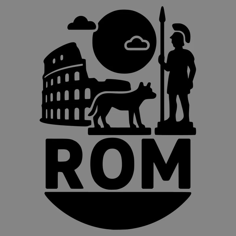 Monument de la Silhouette de Rome