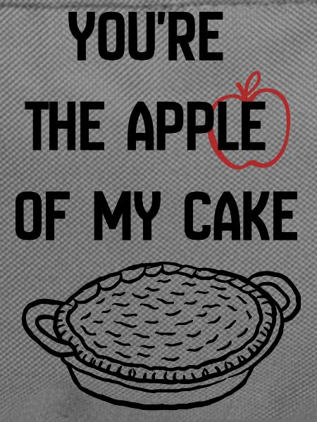 Apfel-mies-Kuchen-Wortspiel-Illustration