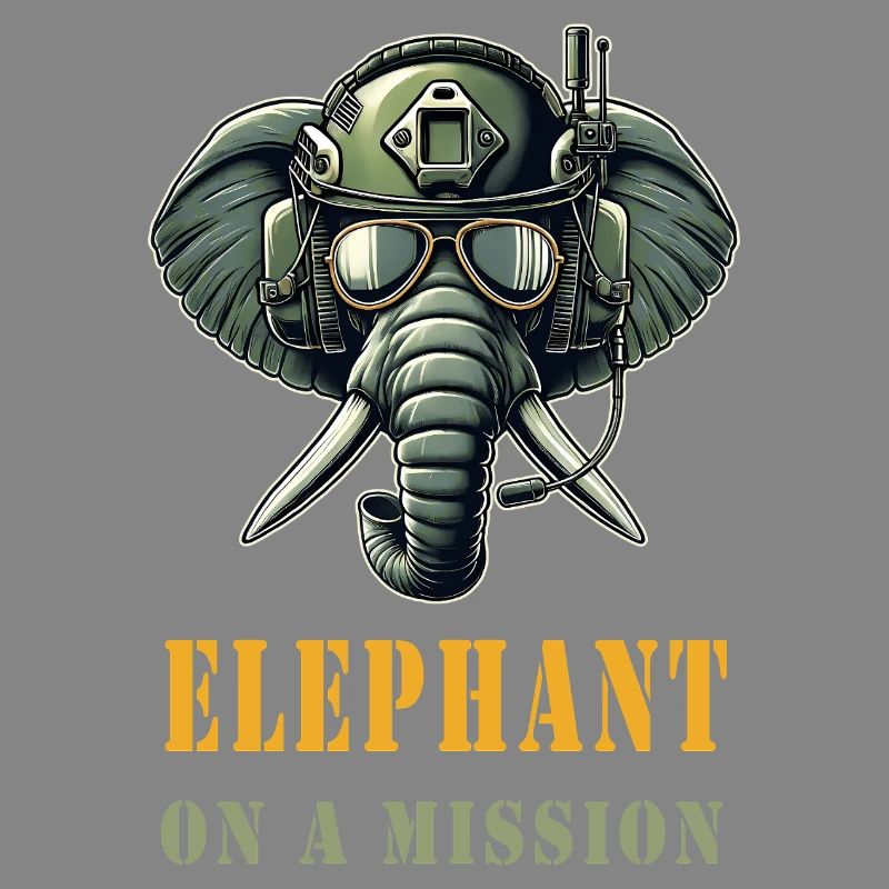 Elephant on a mission