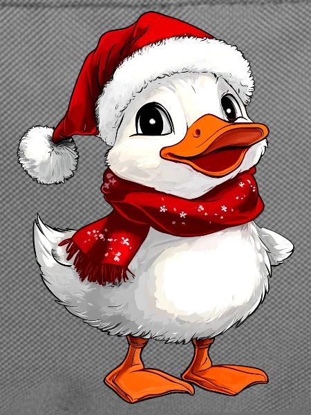 Weisses Entchen Weihnachten