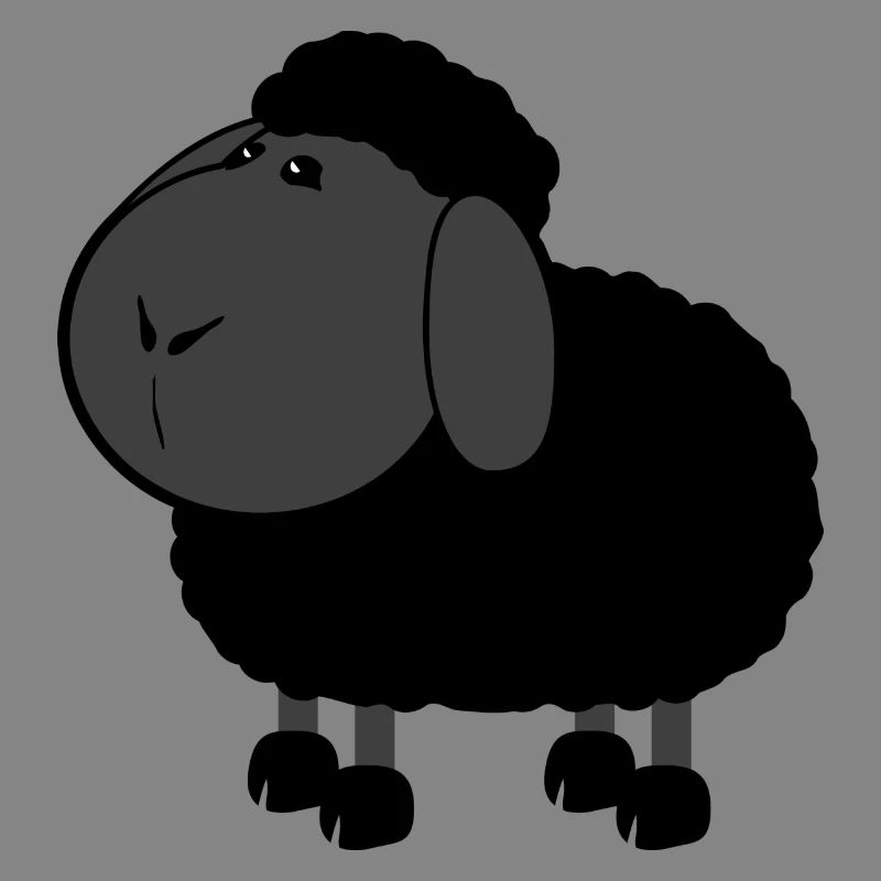schwarzes Schaf