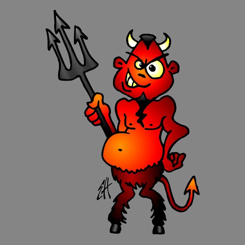 Fat red devil