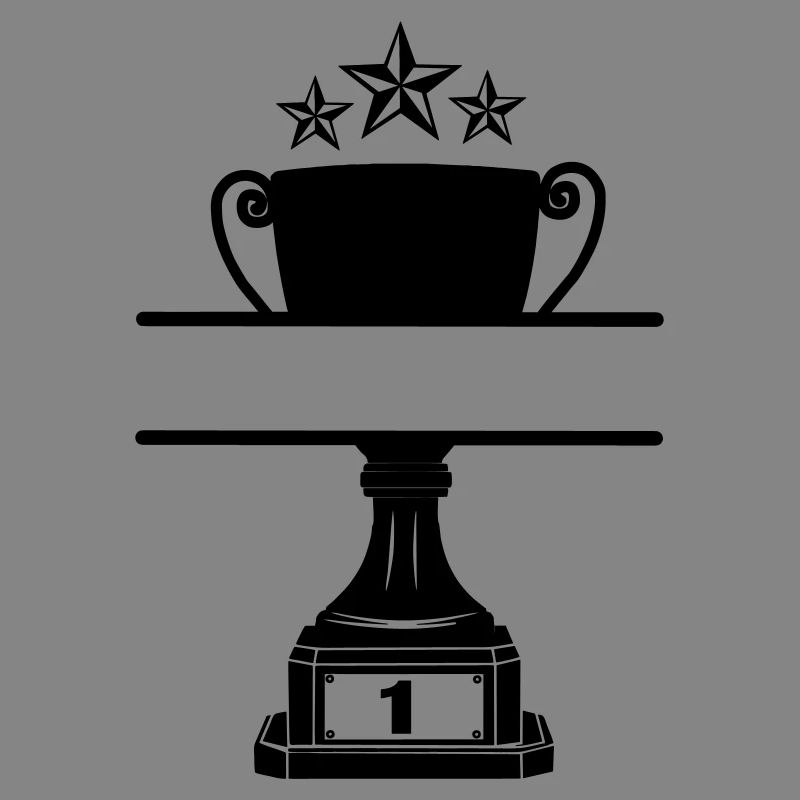 Cup with cutout for name