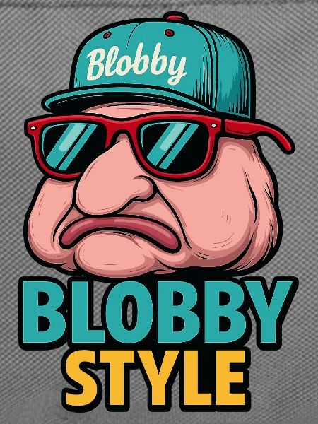Blobby Style Cartoon Tee