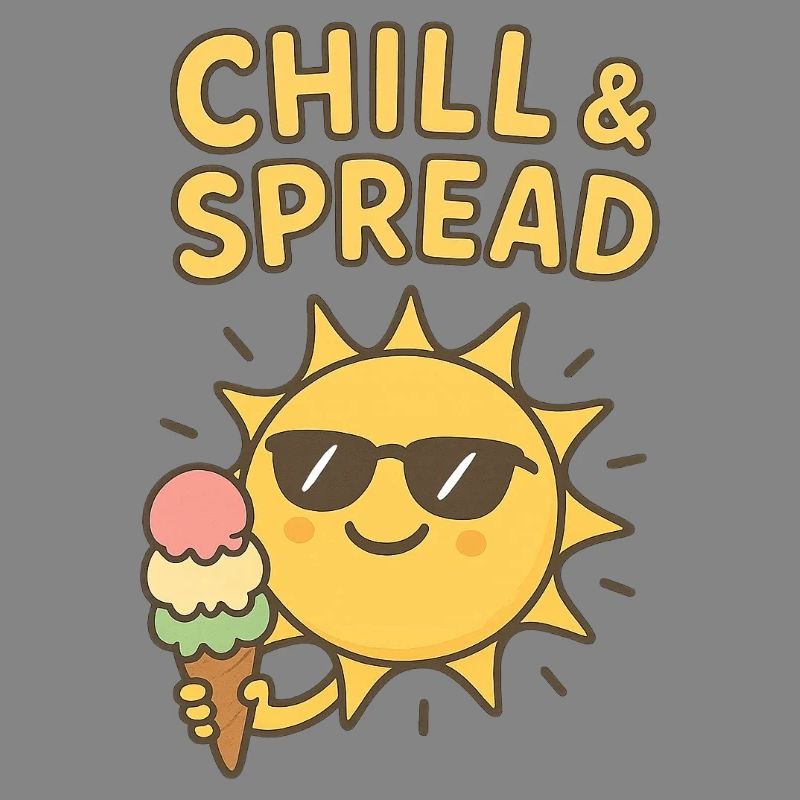 Chill & Spread Sonne Eis Spaß